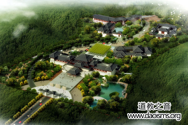 中国龙虎山老子学院江南体育场馆中国有限公司
学院今天开工奠基
