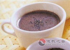 冬季养生必备甜品之腰果芝麻糊