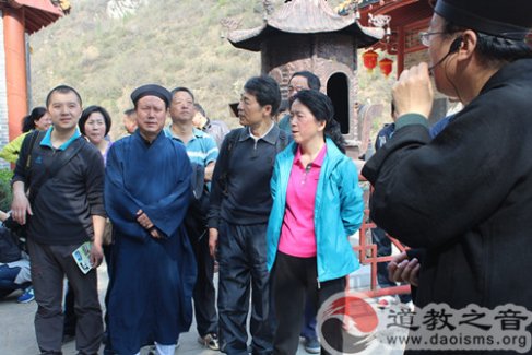 陕西省宗教局视察西安金仙观
