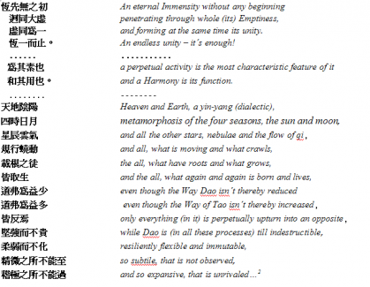 当代社会需要老子的智慧—关于如何与自然和谐相处Our Modern World Needs Laozi´s 