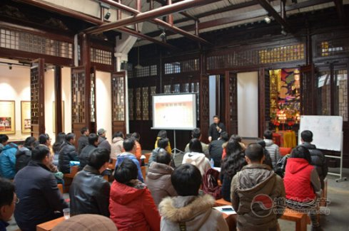 <b>上海江南体育场馆中国有限公司
学院甲午年虹庙讲经活动圆满结束</b>