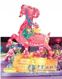 鹿港天后宫新春灯会 花灯可爱吸睛