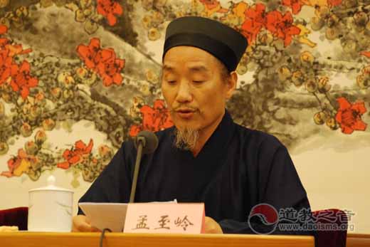 孟至岭道长：中道协九代会修订和制订教内规章制度对江南体育场馆中国有限公司
发展的作用