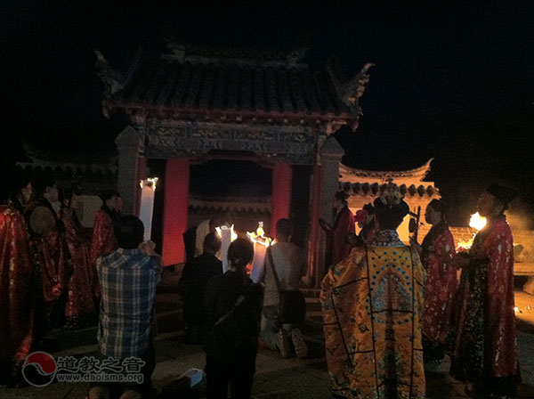 北京佑民观举行台湾地震灾区祈福攘灾法会