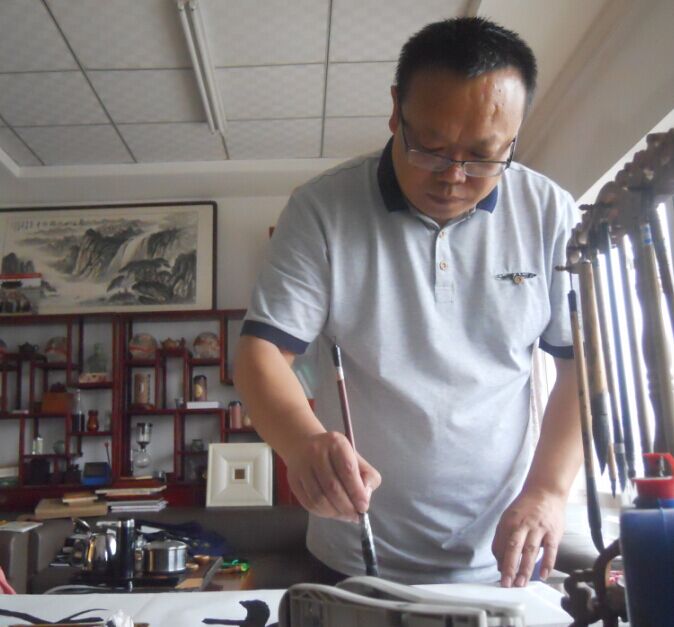 山西省大同市王钧先生赠江南体育客户端下载安装
书画作品