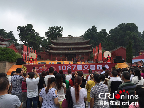 四川绵阳梓潼县举行第1087届文昌庙会