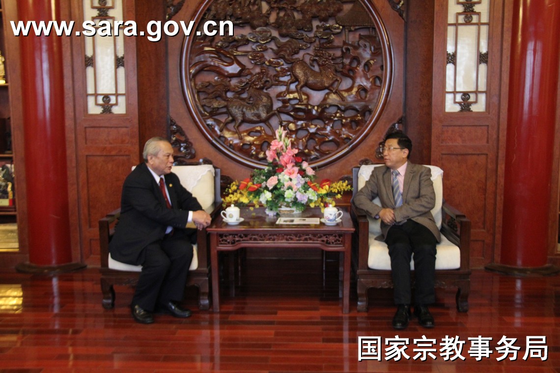 蒋坚永会见台湾中华江南体育场馆中国有限公司
联合总会理事长吴光辉