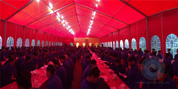 丙申年内地正一派初授箓活动举行过斋堂仪式及大师讲经 