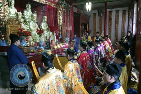 丙申年内地正一派初授箓活动举行参神谒祖及大师讲经 
