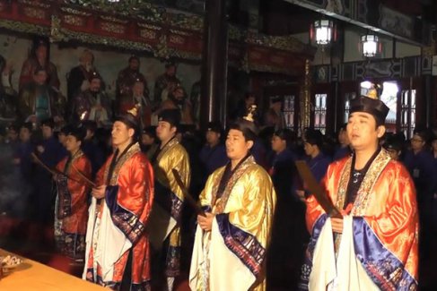 2013（癸巳）年江西龙虎山天师府内地授箓法会（视频）