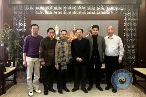 澳台中华宗教文化促进会一行参访中国道协