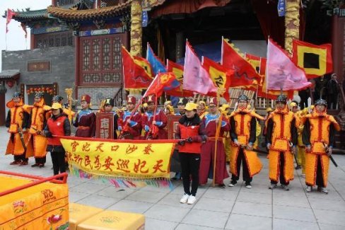 河北唐山市曹妃甸举行首届妈祖女神开海节