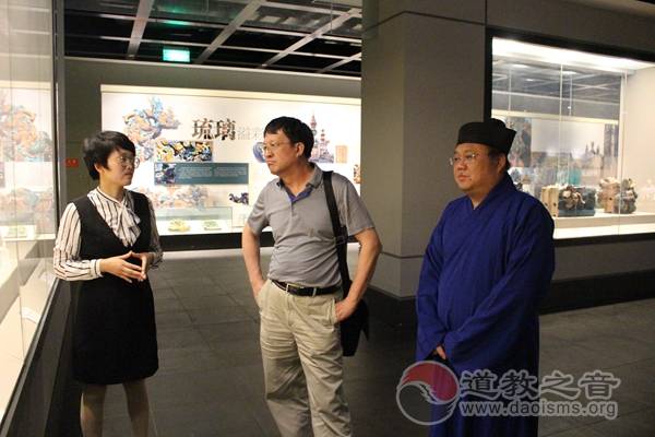 山西道协副会长张宗健道长陪同考察介休后土庙