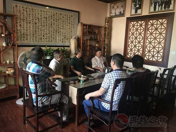 湖南省民宗委副主任邓文华视察邵阳玉清宫