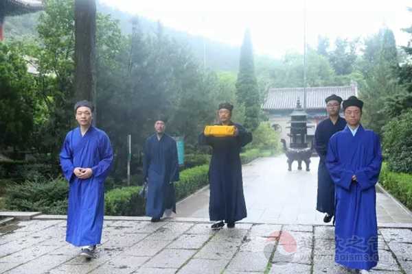 山东青岛崂山太清宫隆重举行迎请法统仪式