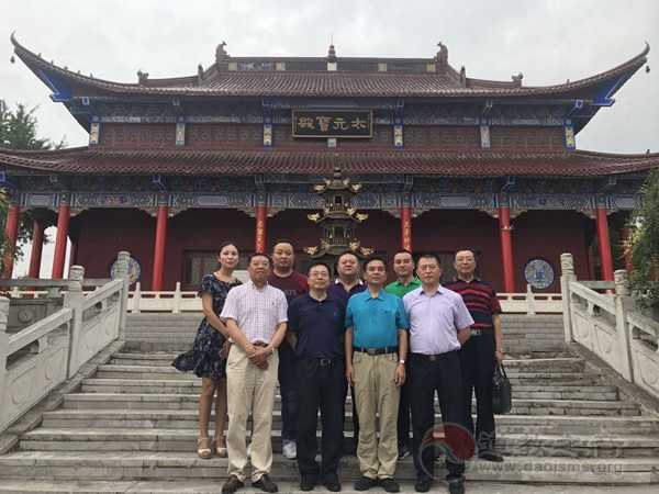 江苏镇江高新区管委会副主任一行调研润州道院
