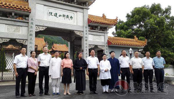 湖南衡阳市委书记周农视察南岳坤道学院