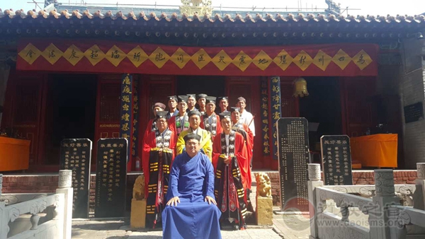 太原市道协为地震灾区同胞举行祈福超度法会