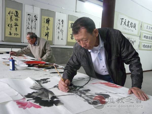 山西省道协举办喜迎十九大暨国庆佳节道书联谊会