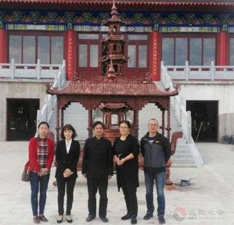南京江宁高新园区党工委副书记沈哲到方山洞玄观视察 
