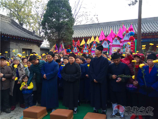 陕西华山玉泉院隆重举行曹祥贞大师羽化三周年纪念追思活动