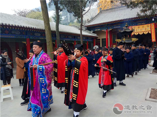陕西华山玉泉院隆重举行曹祥贞大师羽化三周年纪念追思活动