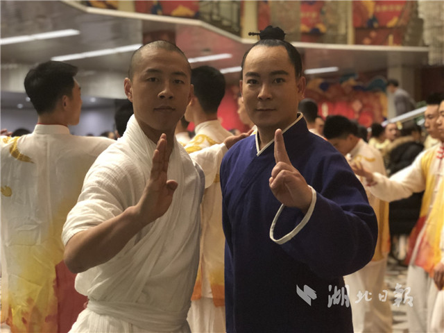 武当武术首上央视春晚 清风子上演《双雄会》