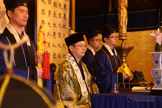 上海城隍庙举行“玄元降圣节”活动