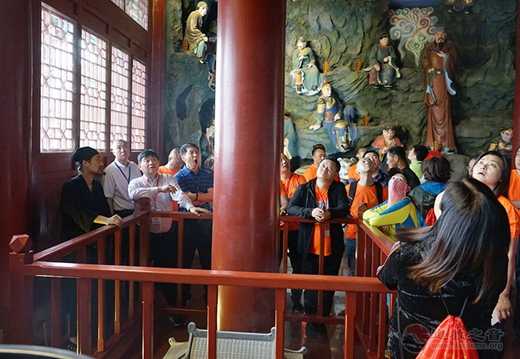 吉林市工商联一行六十余人到玄帝观参访交流