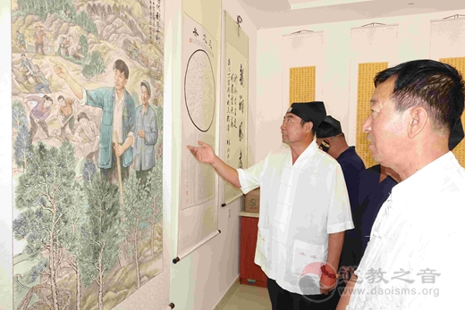 陕西榆阳黑龙潭展馆开馆展生态道观济世利民伟业