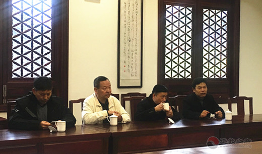 广州市宗教参访团一行参访苏州城隍庙