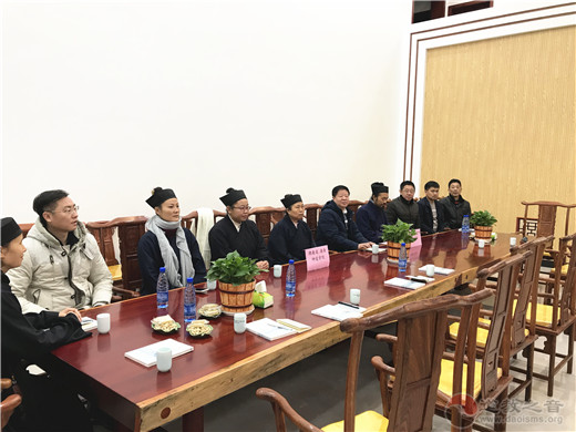 吉林省四平市宗教代表团到南岳衡山道院考察交流