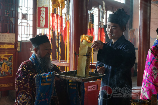 吉林玄帝观举办法会超度响水爆炸事件遇难同胞
