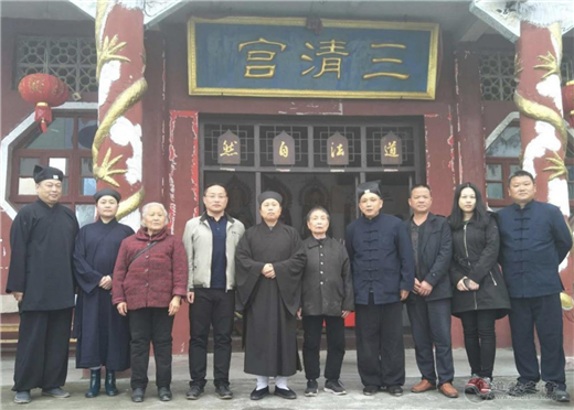 视察洪江区密云观