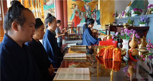 慈利县黄中宫纪念抗战胜利诵经祈福活动