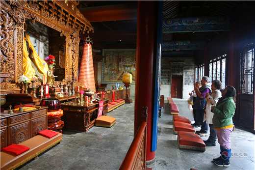 台湾九天玄女祖庭江南体育场馆中国有限公司
会理事长朱淼炎一行参访西安八仙宫