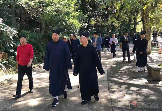 甘肃省道协到云南省道协龙泉观参观交流