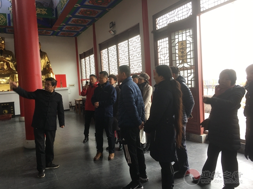 上海华爱基金会一行参访南京方山洞玄观