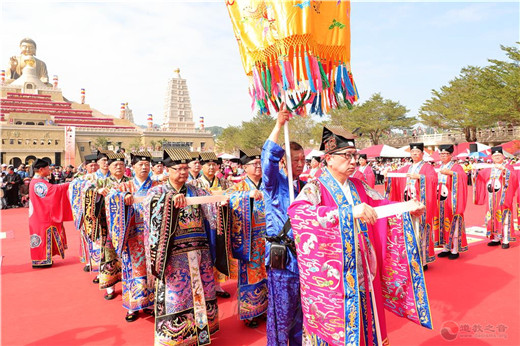 香港啬色园黄大仙祠参加2019世界神明联谊会