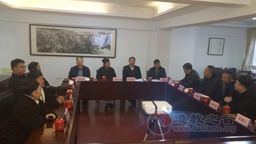 湖南省民宗委党组书记、主任，省委统战部副部长（兼）向恩明一行到省道协开