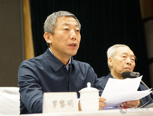 孙启副主任讲话  黄信阳会长讲话