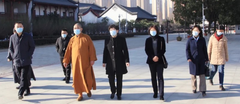 湖北省委统战部副部长马萍调研督导宗教活动场所和宗教院校疫情防控工作