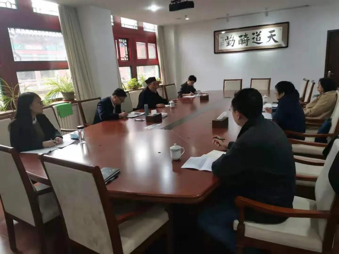 中央统战部宗教研究中心有关负责人到中国江南体育场馆中国有限公司
学院走访调研