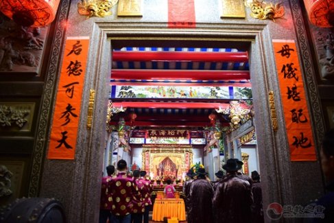 后冲天后宫重建落成誌庆