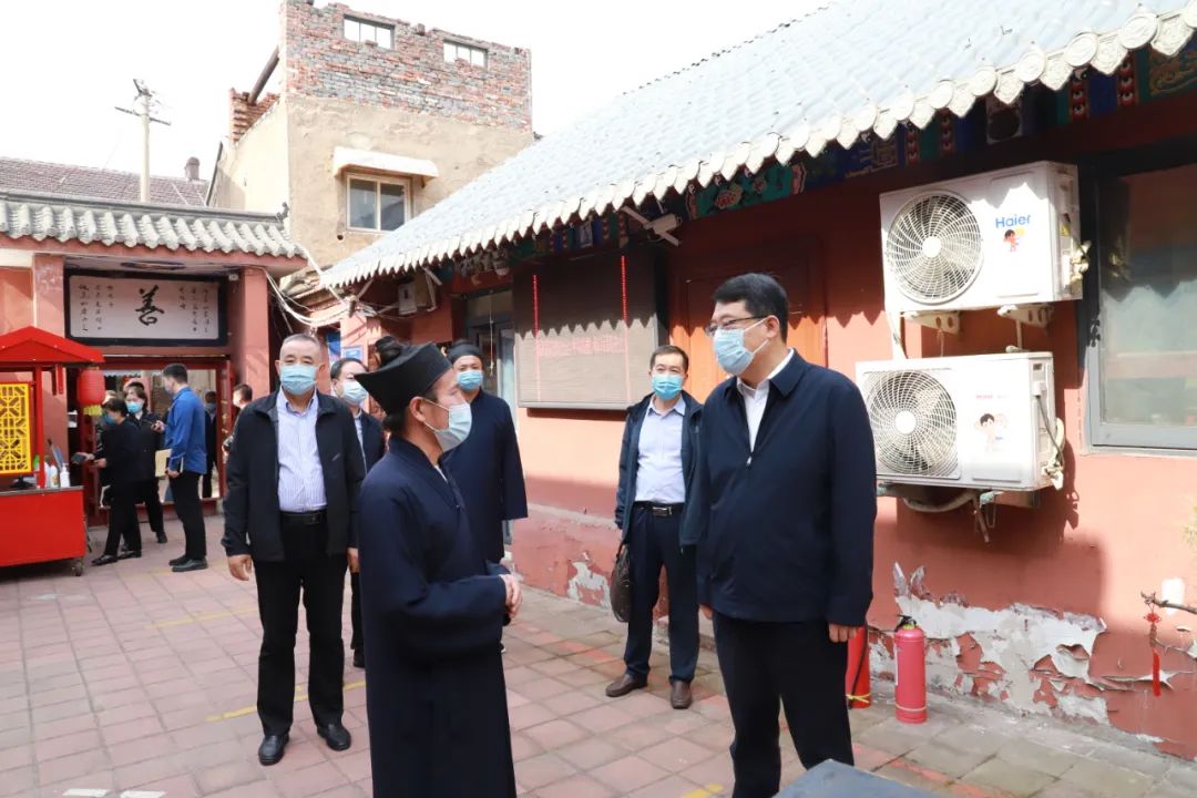 济南市委常委、统战部长翟军到历下区、槐荫区调研宗教工作