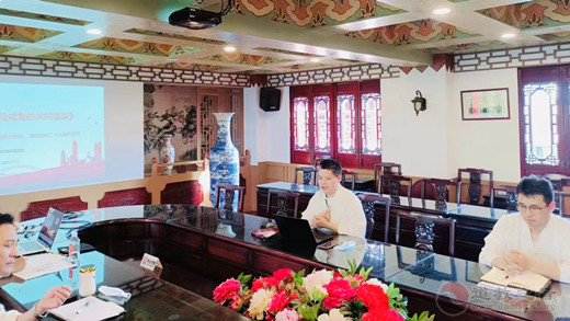 上海钦赐仰殿道观举行崇俭戒奢主题教育学习会