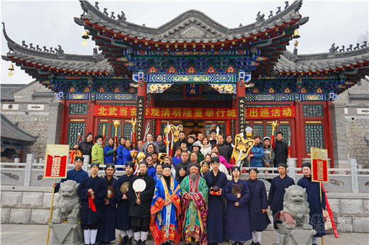北武当玄帝观清明隆重举行吉林城隍出巡活动